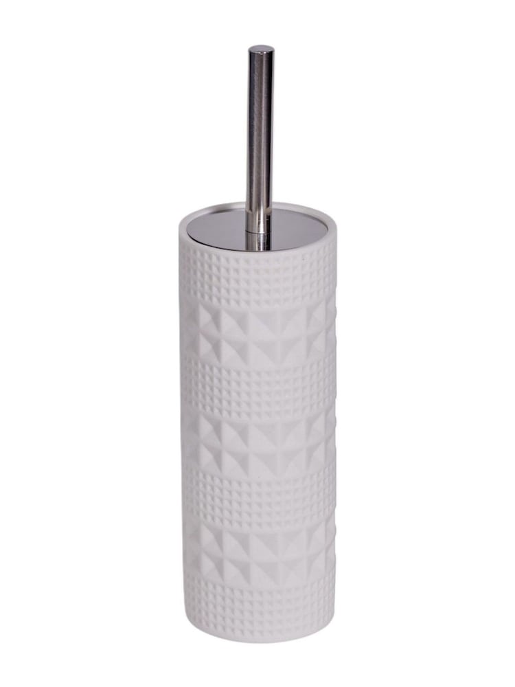 Showerdrape White Maison Shimmer Toilet Brush - Image 3 of 3