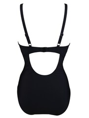 Pour Moi Black Splash Padded Underwired control swimsuit - Image 5 of 5