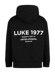 Luke 1977 Black Junior Upside 1000 Black Hoodie - Image 5 of 7