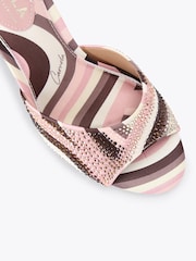 Carvela Pink Caramella Mule Sandals - Image 4 of 4