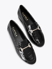 Қара - Carvela Valentina Loafer аяқ киімі - 5суретінің 3 суреті
