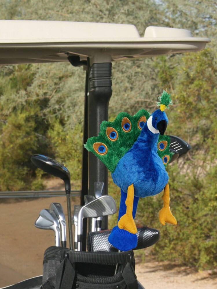 Fast Fold Blue Peacock Golf Cover - Image 2 of 2