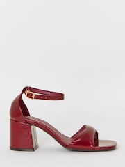 Rot - Simply Be Barely There Block Heels - Bild 3 von 4
