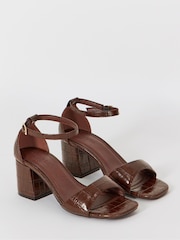 Braun - Simply Be Barely There Block Heels - Bild 2 von 4