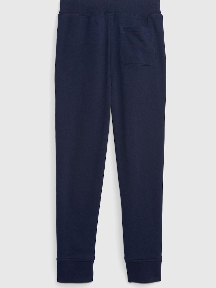 Gap Navy Blue Print Logo Joggers - Image 2 of 2