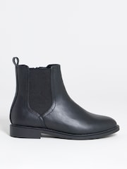 Simply Be Black Wide Fit Classic Chelsea Ankle Boots - Image 3 of 4