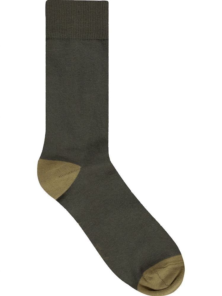 Weird Fish Green Wyatt Patterned Socks 3 Pack - Image 4 of 4 Weird Fish Green Wyatt Patterned Socks 3 Pack - Image 4 of 4