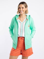 Weird Fish Green Cyra Graphic Full Zip Hoodie - Image 1 of 7