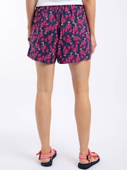 Weird Fish Blue Seera Lightweight Printed Shorts - Image 2 of 6