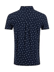 Weird Fish Blue Hugh Printed Shirt - Image 7 of 7
