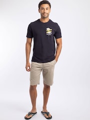 Weird Fish Blue Food Festival Back Print Graphic T-Shirt - Image 3 of 6