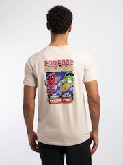 Weird Fish Cream Codpool Back Print Artist T-Shirt - Image 1 of 6