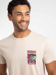 Weird Fish Cream Codpool Back Print Artist T-Shirt - Image 4 of 6