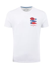 Weird Fish White Food Festival Back Print Graphic T-Shirt - Image 5 of 6