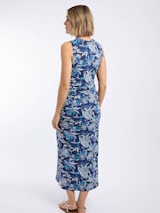 Weird Fish Tansley Printed Sleeveless Midi Dress - Bild 3 von 8