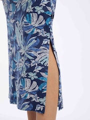 Weird Fish Tansley Printed Sleeveless Midi Dress - Bild 6 von 8