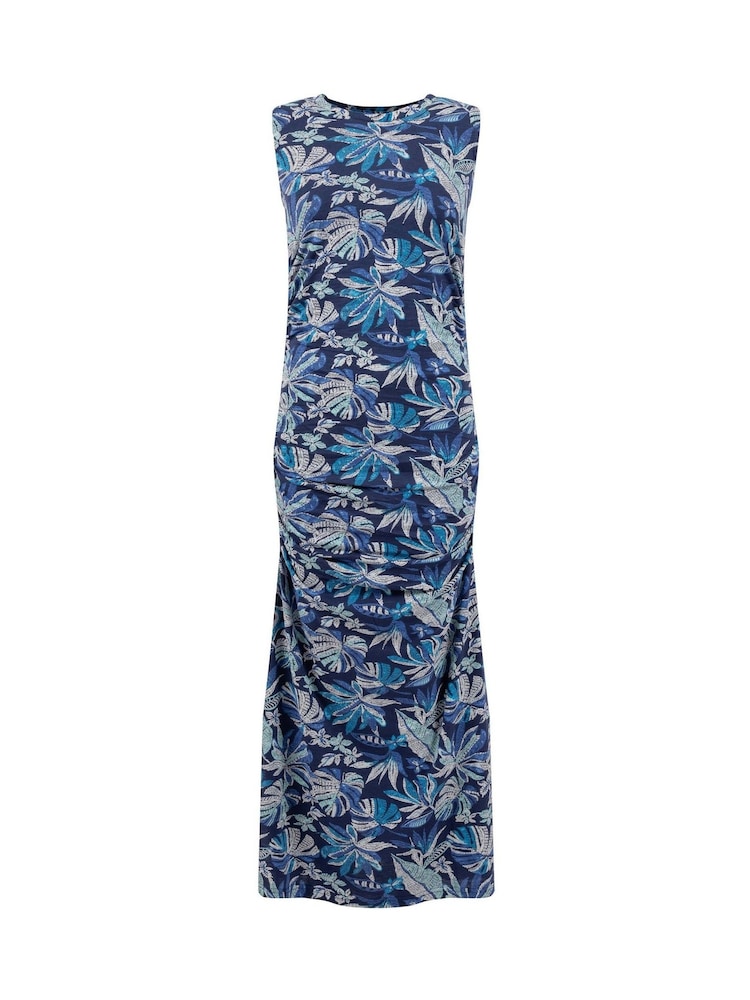 Weird Fish Tansley Printed Sleeveless Midi Dress - Bild 8 von 8