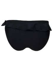 Pour Moi Black Brief Splash High Waisted Control Bikini Bottom - Image 3 of 3