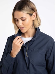 Weird Fish Blue Kelia Utility Jacket - Image 5 of 8