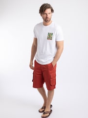 Weird Fish White The World Carp 26 Back Print Artist T-Shirt - Image 3 of 6