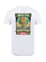 Weird Fish White The World Carp 26 Back Print Artist T-Shirt - Image 6 of 6