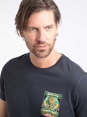 Weird Fish Blue The World Carp 26 Back Print Artist T-Shirt - Image 1 of 6