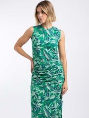 Weird Fish Tansley Printed Sleeveless Midi Dress - 7의 이미지 3