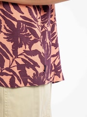 Weird Fish Orange Asterin Printed Sleeveless Top - Image 6 of 8