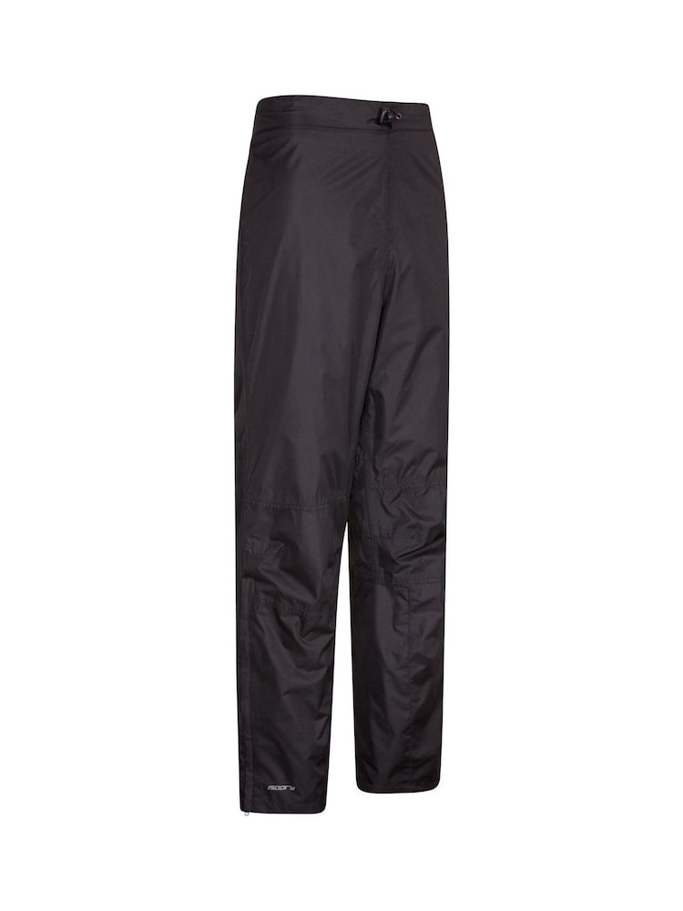 Mountain Warehouse Black Spray Mens Waterproof Trousers - Image 2 of 5 Mountain Warehouse Black Spray Mens Waterproof Trousers - Image 2 of 5