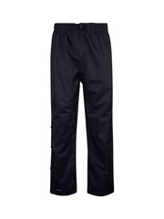 Mountain Warehouse Black Downpour Mens Waterproof Trousers - Short Length - Image 1 of 5