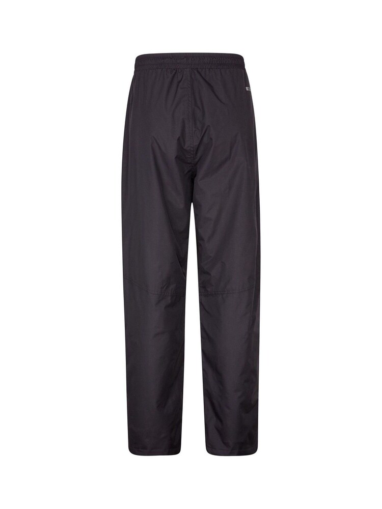 Mountain Warehouse Black Downpour Mens Waterproof Trousers - Image 4 of 4