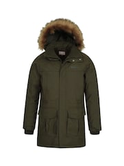 Mountain Warehouse Khaki Green Mountain Warehouse Antarctic Extreme Waterproof Mens Down Jacket - Image 5 of 5
