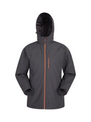 Mountain Warehouse Grey/Black Brisk Extreme Mens Waterproof Jacket - Image 1 of 5