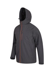 Mountain Warehouse Grey/Black Brisk Extreme Mens Waterproof Jacket - Image 3 of 5