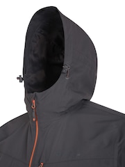 Mountain Warehouse Grey/Black Brisk Extreme Mens Waterproof Jacket - Image 5 of 5