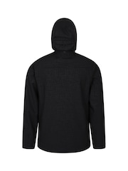 Mountain Warehouse Black and Grey Exodus Mens Showerproof Softshell - Image 3 of 5