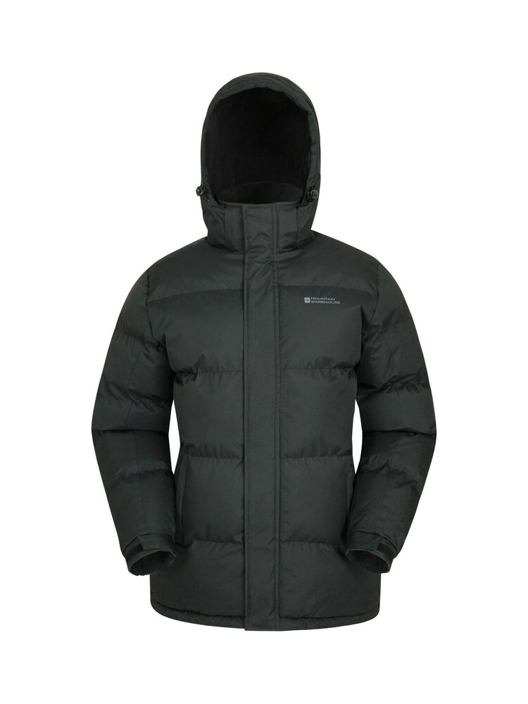 Mountain Warehouse Black Snow Mens Padded Jacket - Image 1 of 5