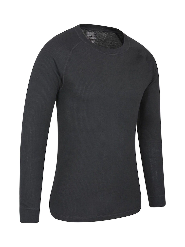 Mountain Warehouse Black Talus Mens Long Sleeved Thermal Top - Image 2 of 4