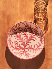 LATE AFTERNOON Pink Vina Large Bowl - Image 1 of 5