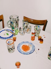 LATE AFTERNOON Multi Colour Glass Tumbler - Image 4 of 5