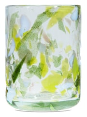 LATE AFTERNOON Jardin Green Glass Tumbler - Image 6 of 6
