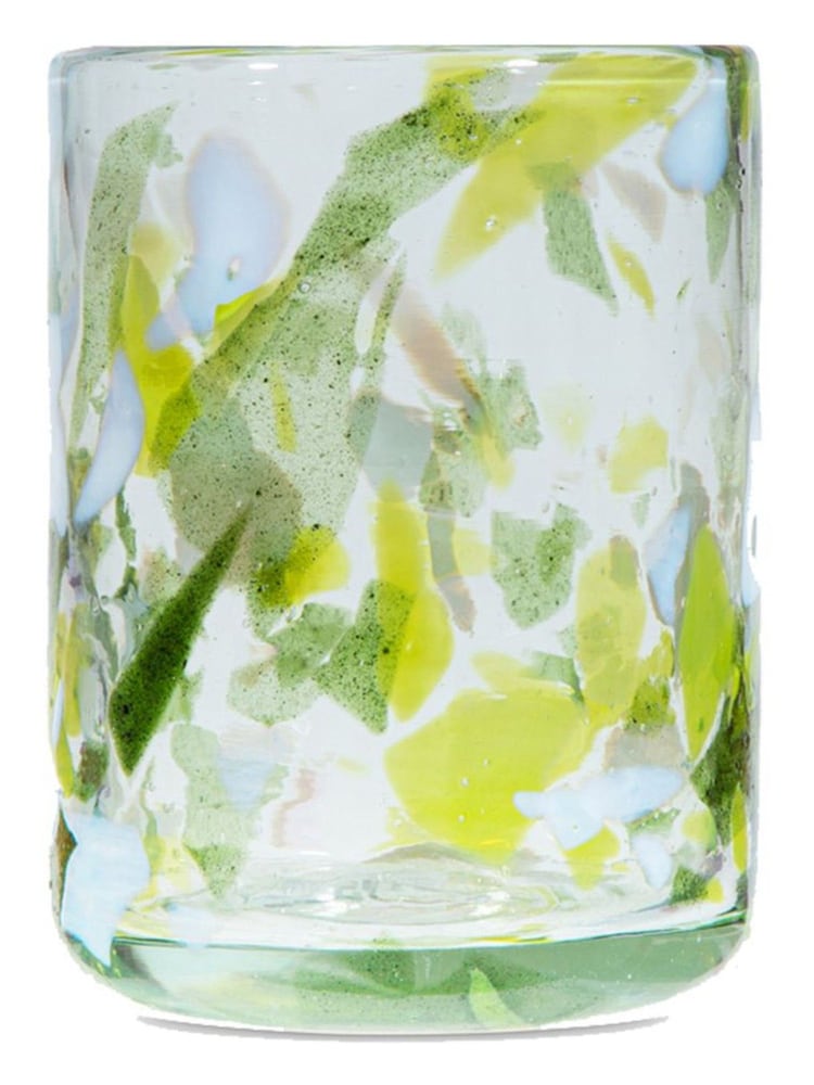 LATE AFTERNOON Jardin Green Glass Tumbler - Image 6 of 6 LATE AFTERNOON Jardin Green Glass Tumbler - Image 6 of 6