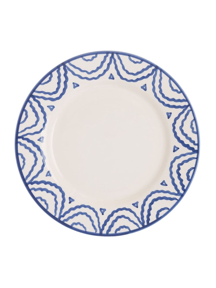 LATE AFTERNOON Blue Dinner Plate - Image 7 of 7