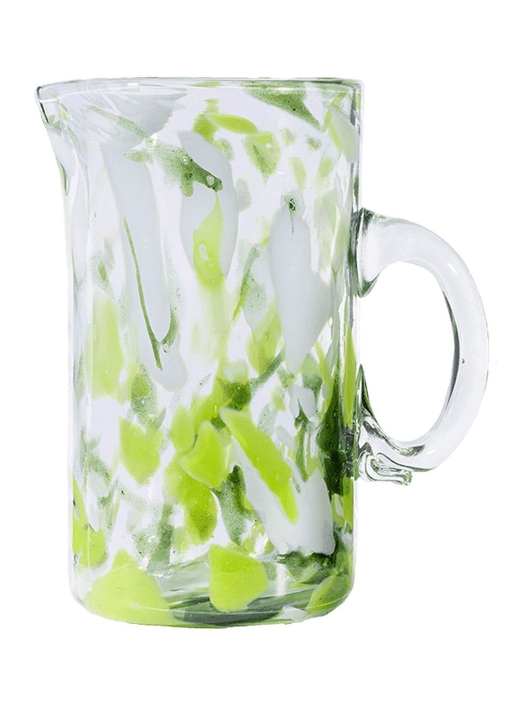 LATE AFTERNOON Jardin Green Glass Jug - Image 6 of 6 LATE AFTERNOON Jardin Green Glass Jug - Image 6 of 6