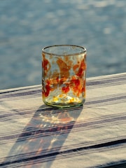 LATE AFTERNOON Oro Brown Glass Tumbler - Image 2 of 6