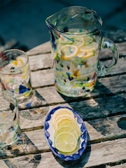 LATE AFTERNOON Terrazzo Glass Jug - Image 4 of 5