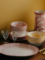 LATE AFTERNOON Pink Vina Cereal Bowl - Image 2 of 4