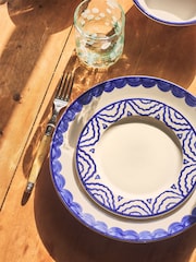 LATE AFTERNOON Blue Side Plate - Image 1 of 7