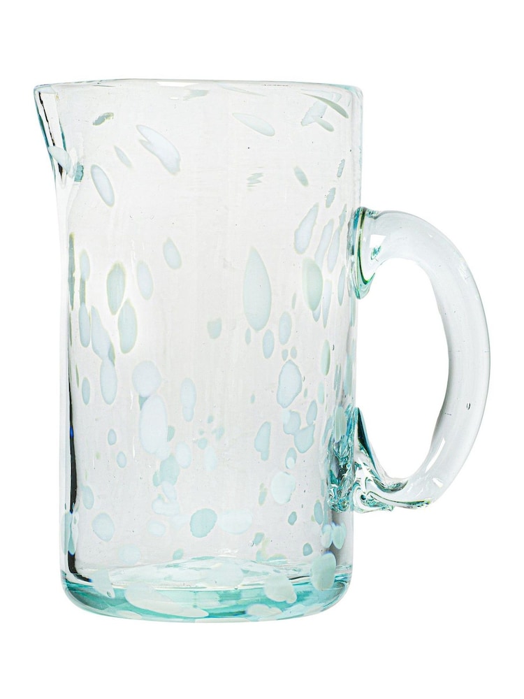 LATE AFTERNOON Blanco White Glass Jug - Image 5 of 5 LATE AFTERNOON Blanco White Glass Jug - Image 5 of 5