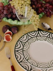 LATE AFTERNOON Green Dinner Plate - Image 3 of 7